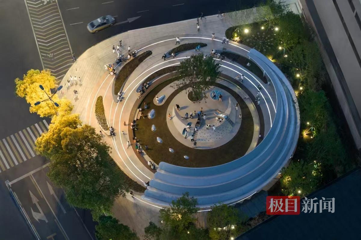 九游app：湖北把城市“邊角料”變廢為寶 2024年上新260個口袋公園(圖1)