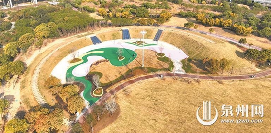 北濱江公園沉洲園汀洲園改造完成 園區(qū)更親民更休閑(圖2)