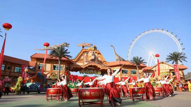 光明日?qǐng)?bào)關(guān)注沁陽丨文旅上新恐龍園迎賓(圖1)