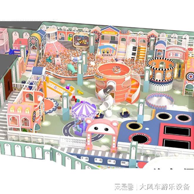 廣西南寧幼兒園兒童組合滑梯秋千蹦床爬網(wǎng)多功能行走組合廠家(圖3)